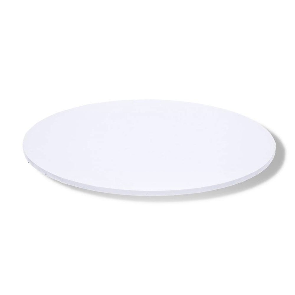 8″ White Matt Round Cake Board