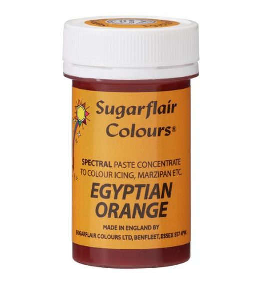Egyptian Orange Spectral Paste Colour