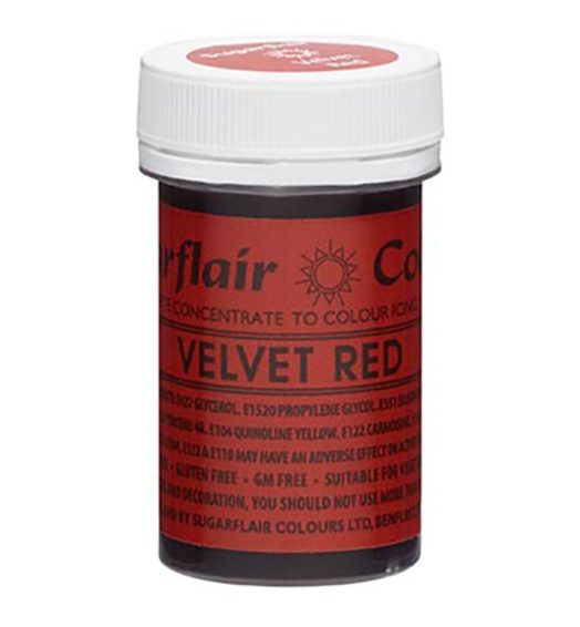 Velvet Red Spectral Paste Colour