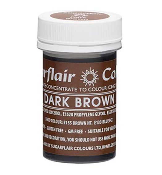Dark Brown Spectral Paste Colour